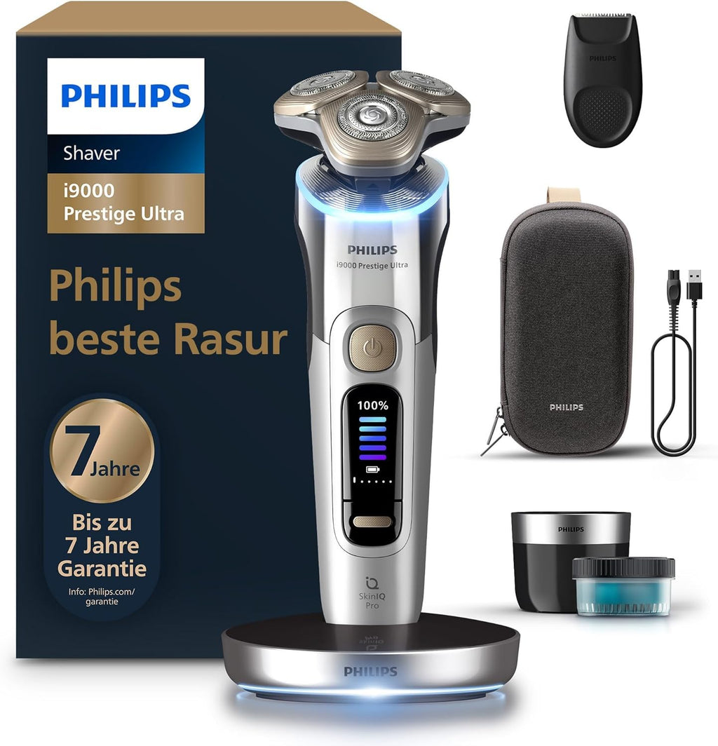 Electric Shaver Wet and Dry Razor with Trimmer Attachment M470310