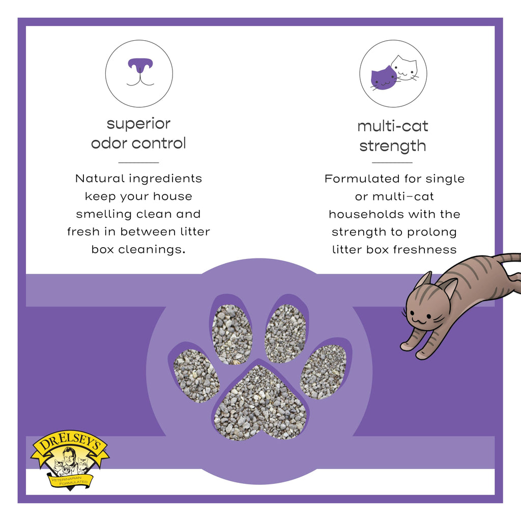 Clumping Clay Cat Litter 18 lb. Bag D54514