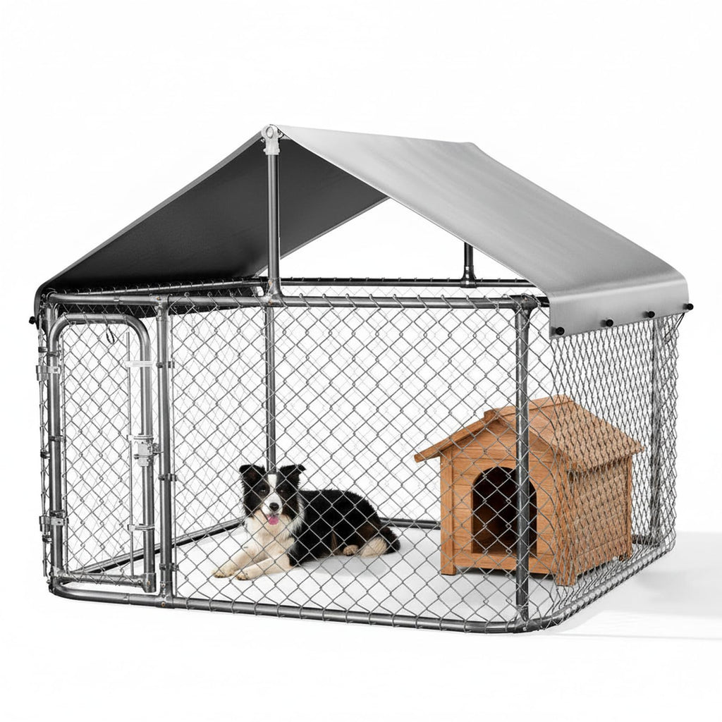 6.5x6.5ft Large Outdoor Dog Kennel C5751