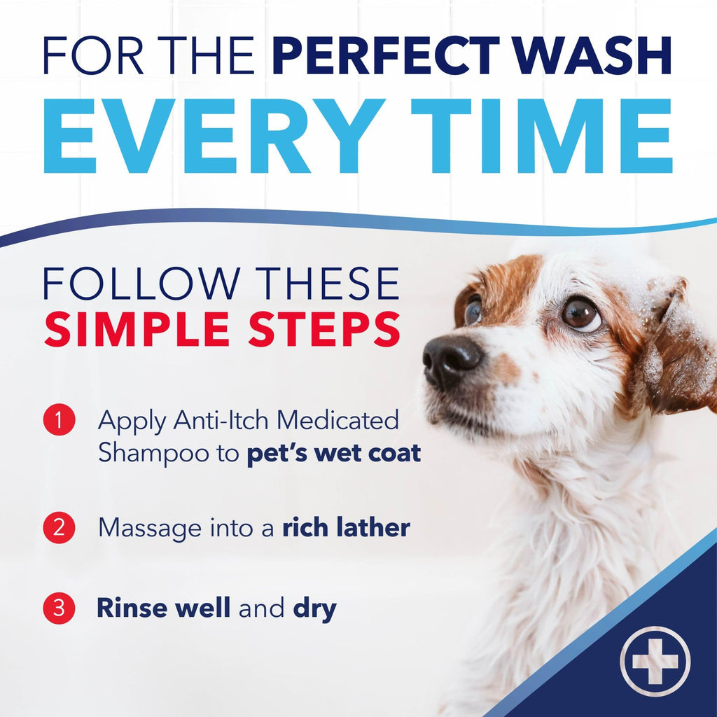 Medicated Dog Shampoo Oatmeal Formula 20oz H58722