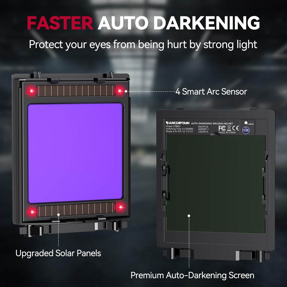 Auto Darkening Welding Helmet H959