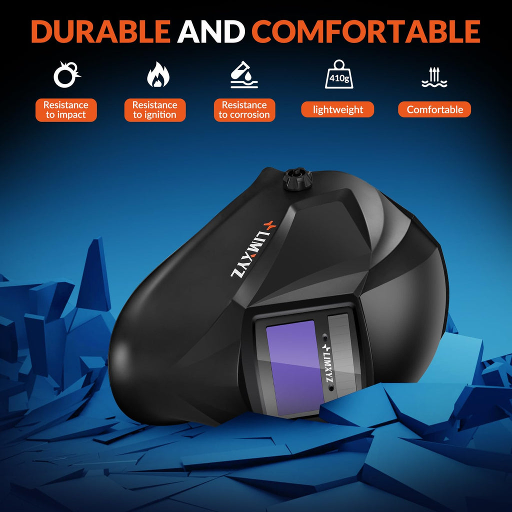 Auto Darkening Welding Helmet Solar Powered I95968