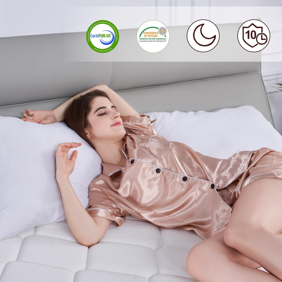 Full Size 12 Inch Hybrid Mattress H7810