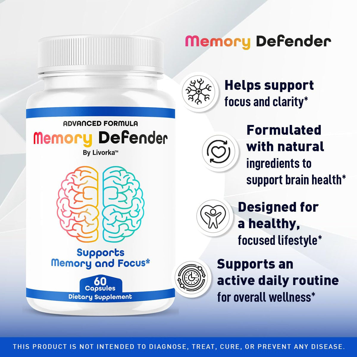 3 Pack Memory Capsules 180 Capsules X49609