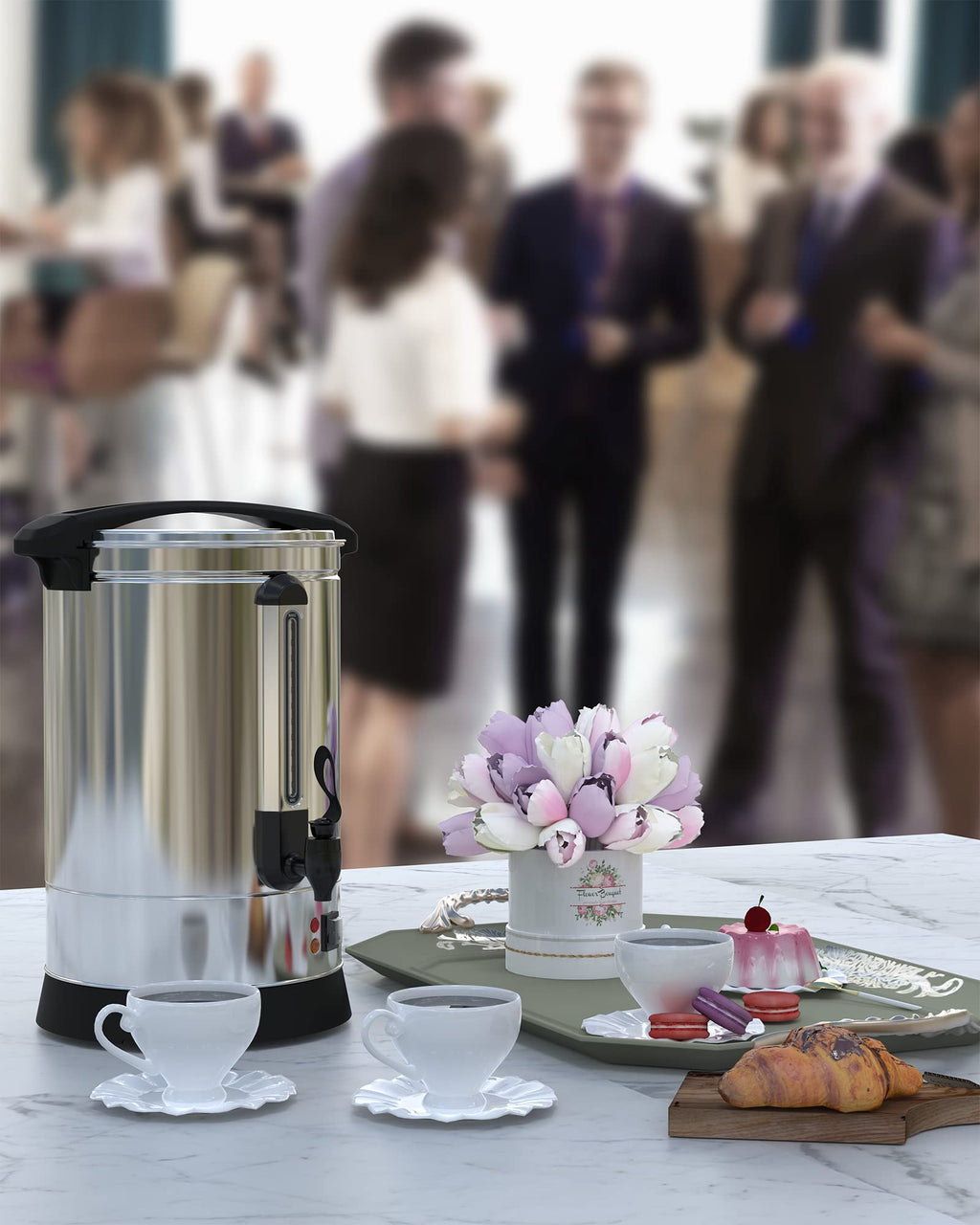 100 Cup Stainless Steel Electric Coffee Urn D295536