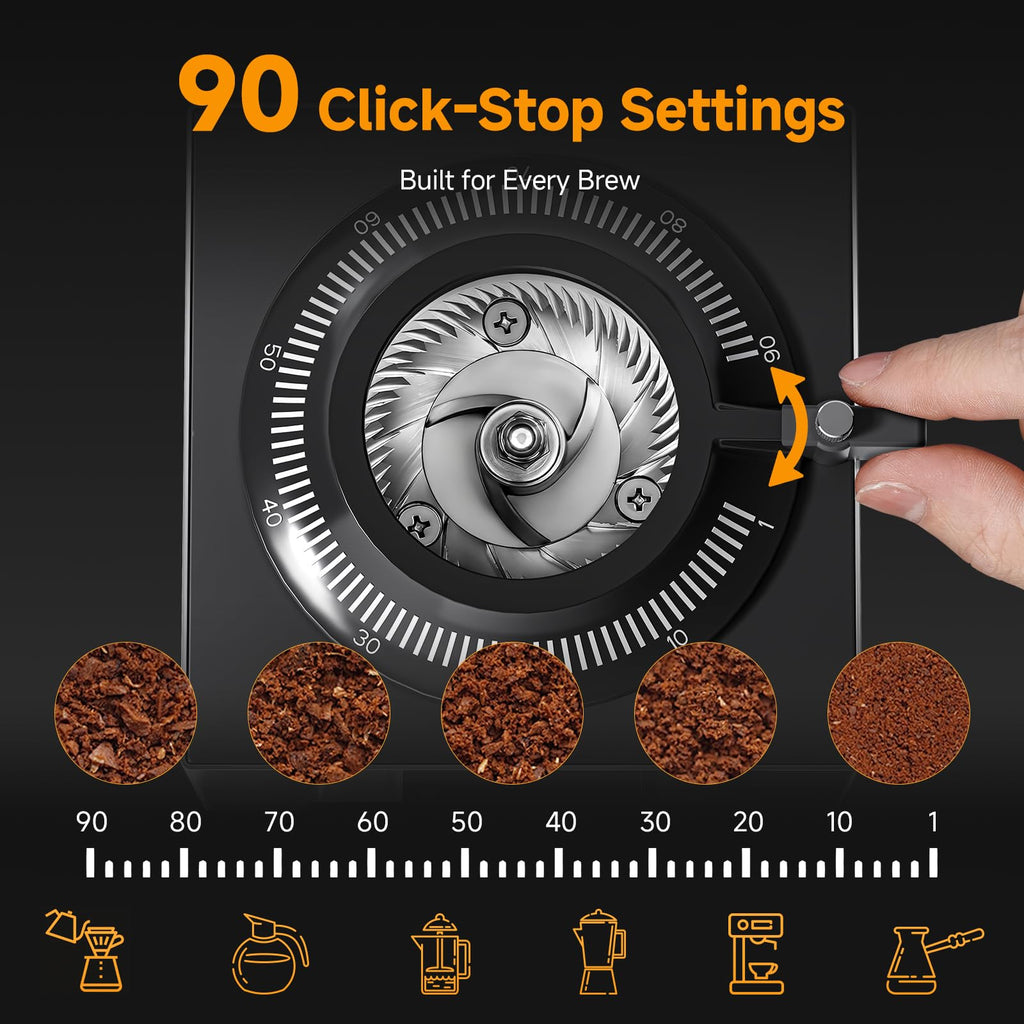 64mm Flat Burr Coffee Grinder K5975