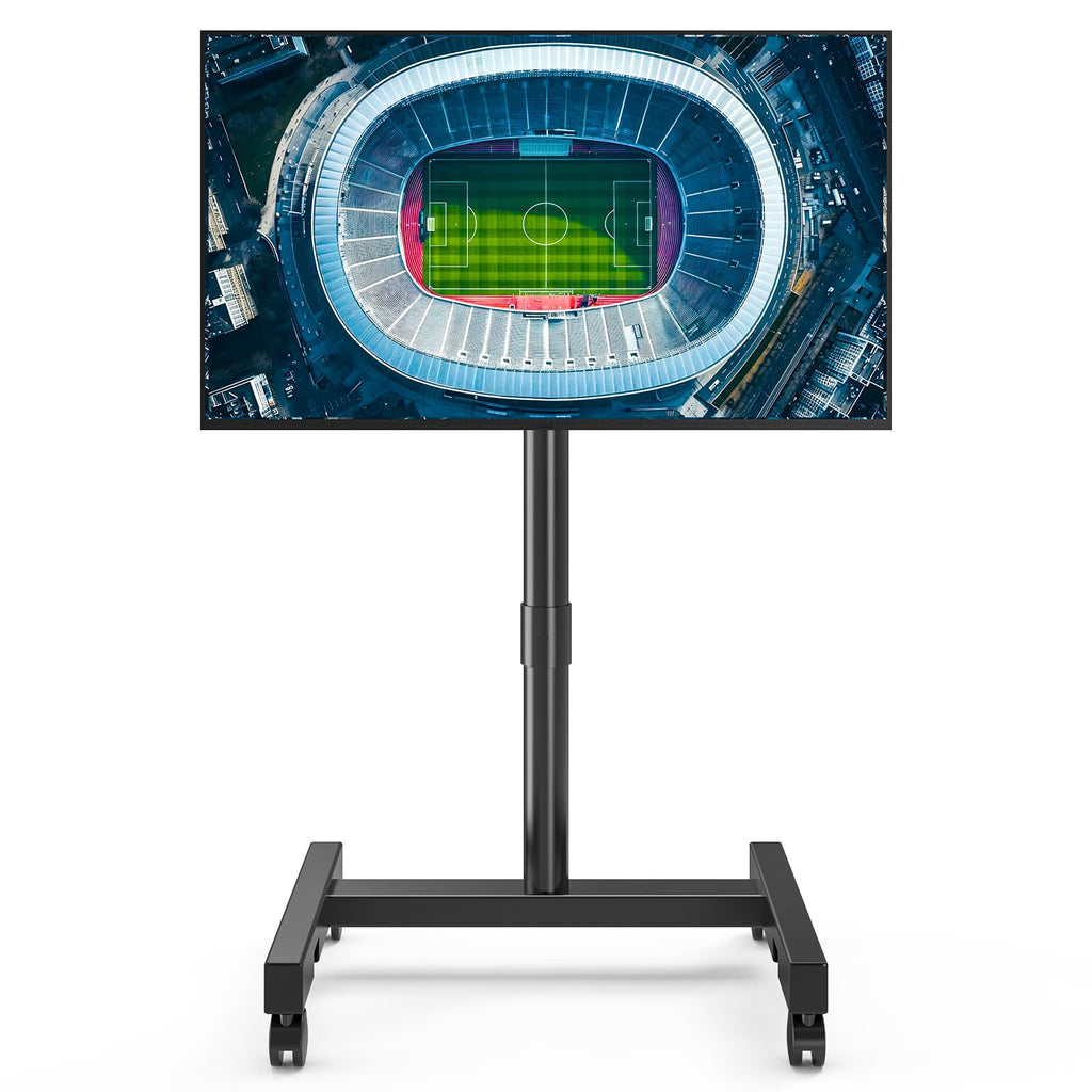 Black Rolling TV Stand for 13-50 inch Screens B27025