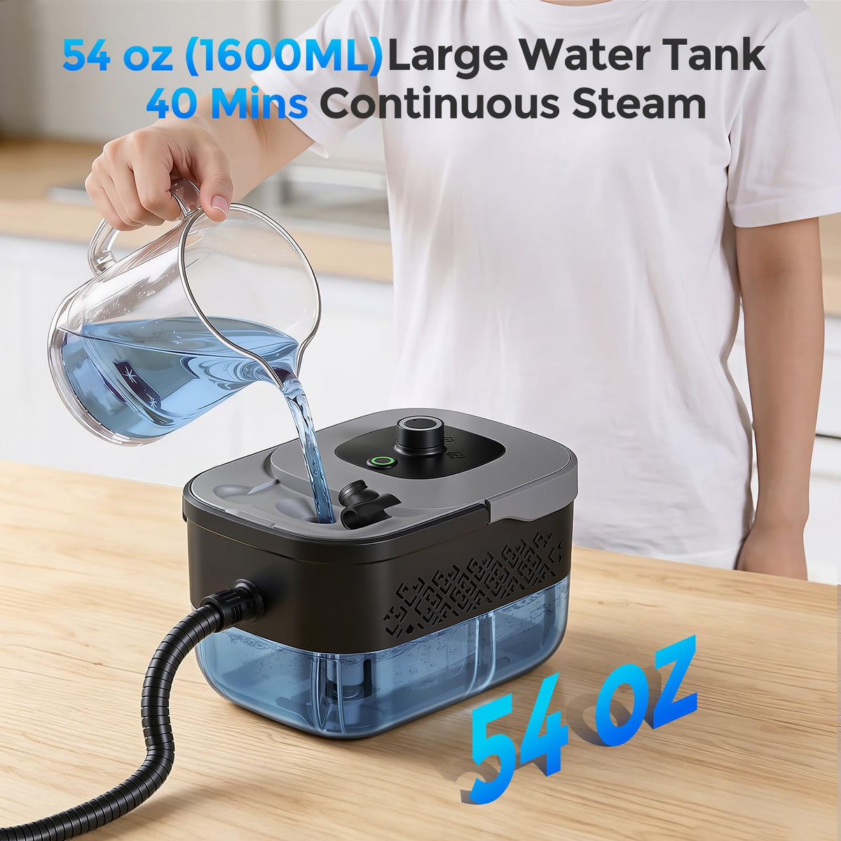 Portable 1800W Handheld Steam Cleaner E99676