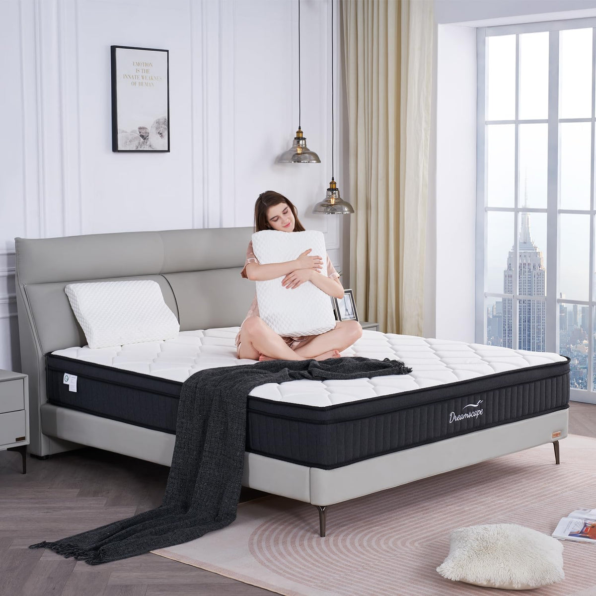 Full Size 12 Inch Hybrid Mattress H7810