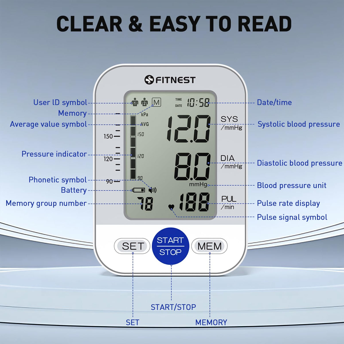 Blood Pressure Monitor D550362