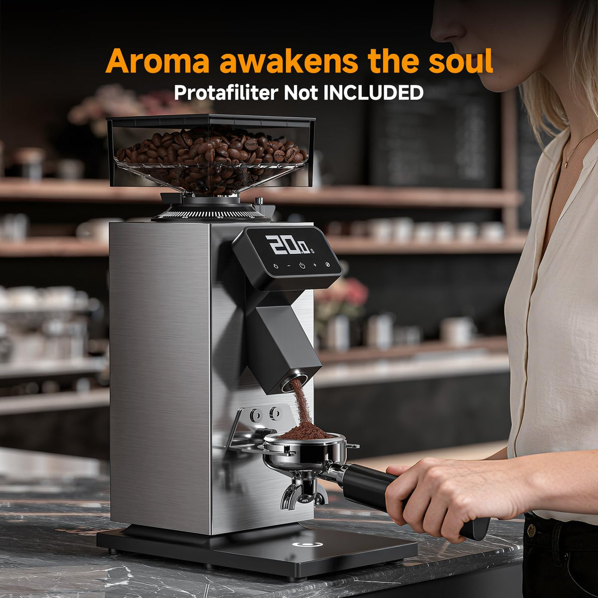 64mm Flat Burr Coffee Grinder K5975