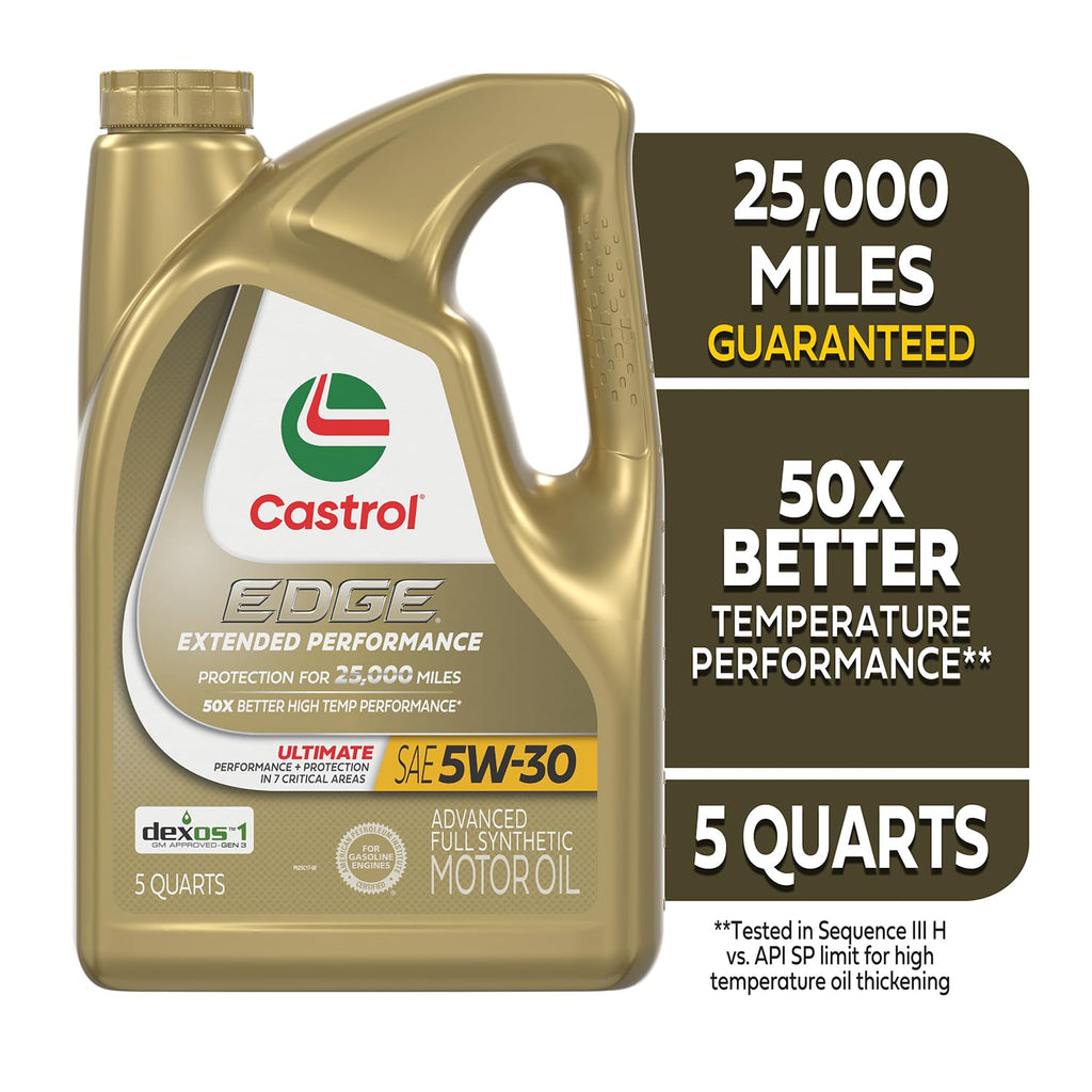 5W-30 Full Synthetic Motor Oil, 5 Qt X780