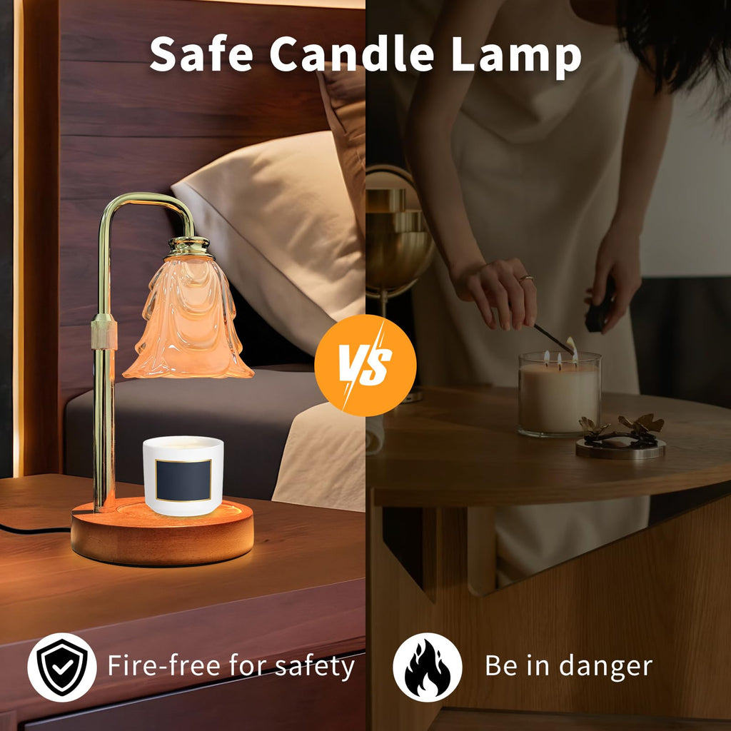 Candle Warmer Lamp with Timer & Dimmer O858