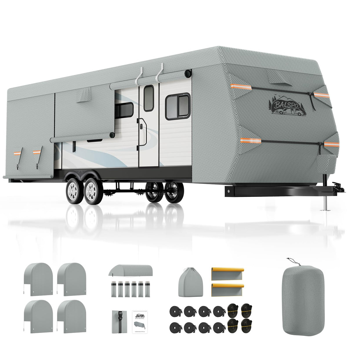 Heavy Duty Waterproof RV Cover 14-16ft R603