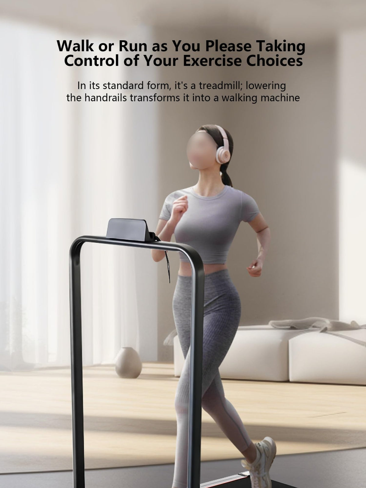 3-in-1 Under Desk Treadmill with Incline I20298