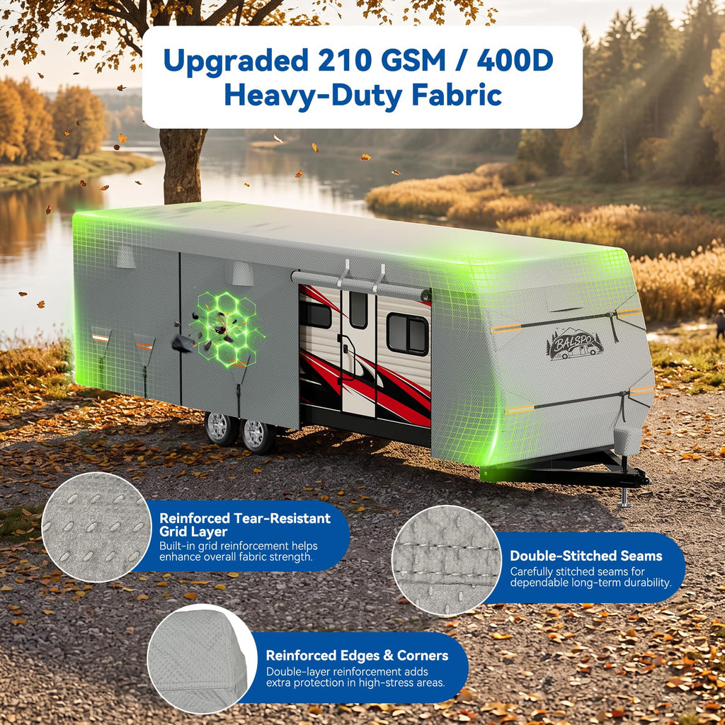 Heavy Duty Waterproof RV Cover 14-16ft R603