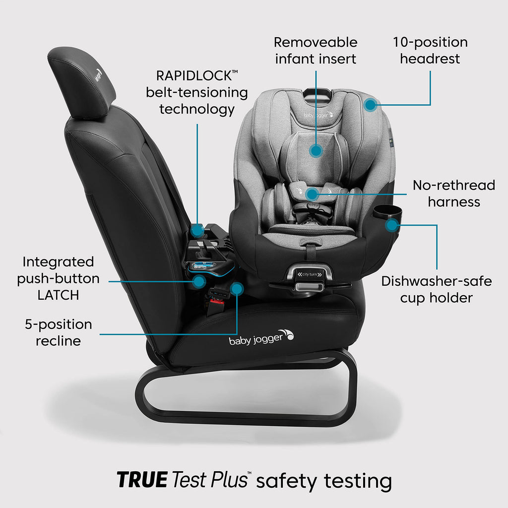 Convertible Rotating Car Seat Onyx Black K43627