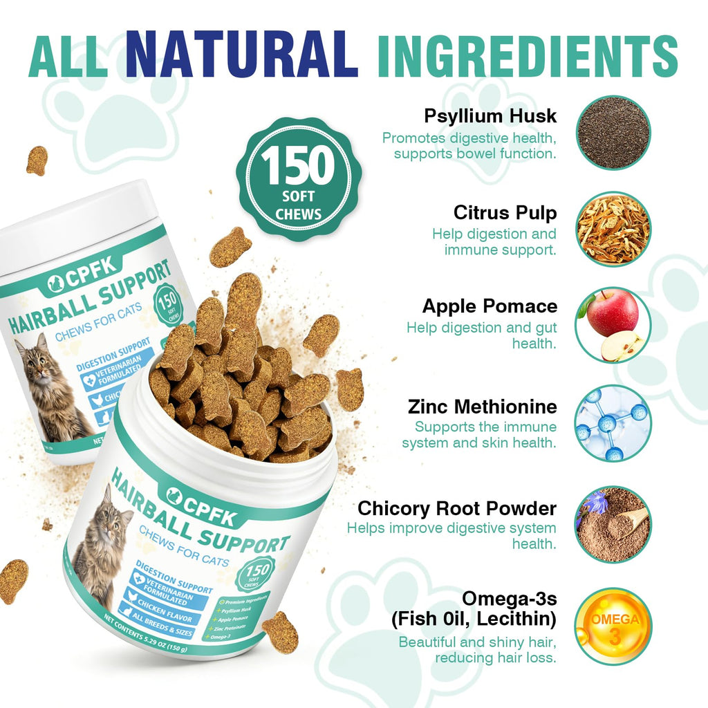 Hairball Treatment for Cats V160386