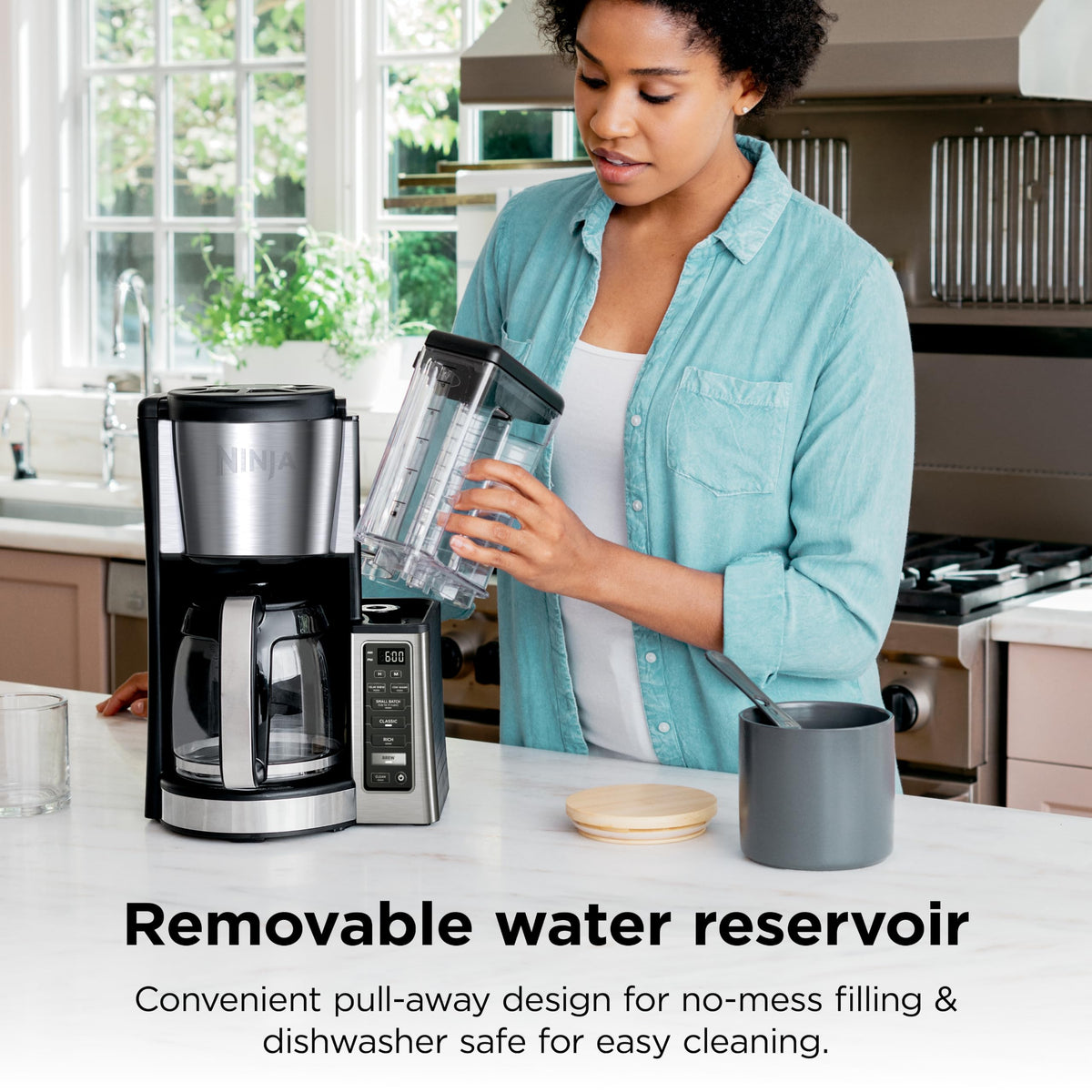 12 Cup Glass Carafe Stainless Steel Coffee Maker I871693