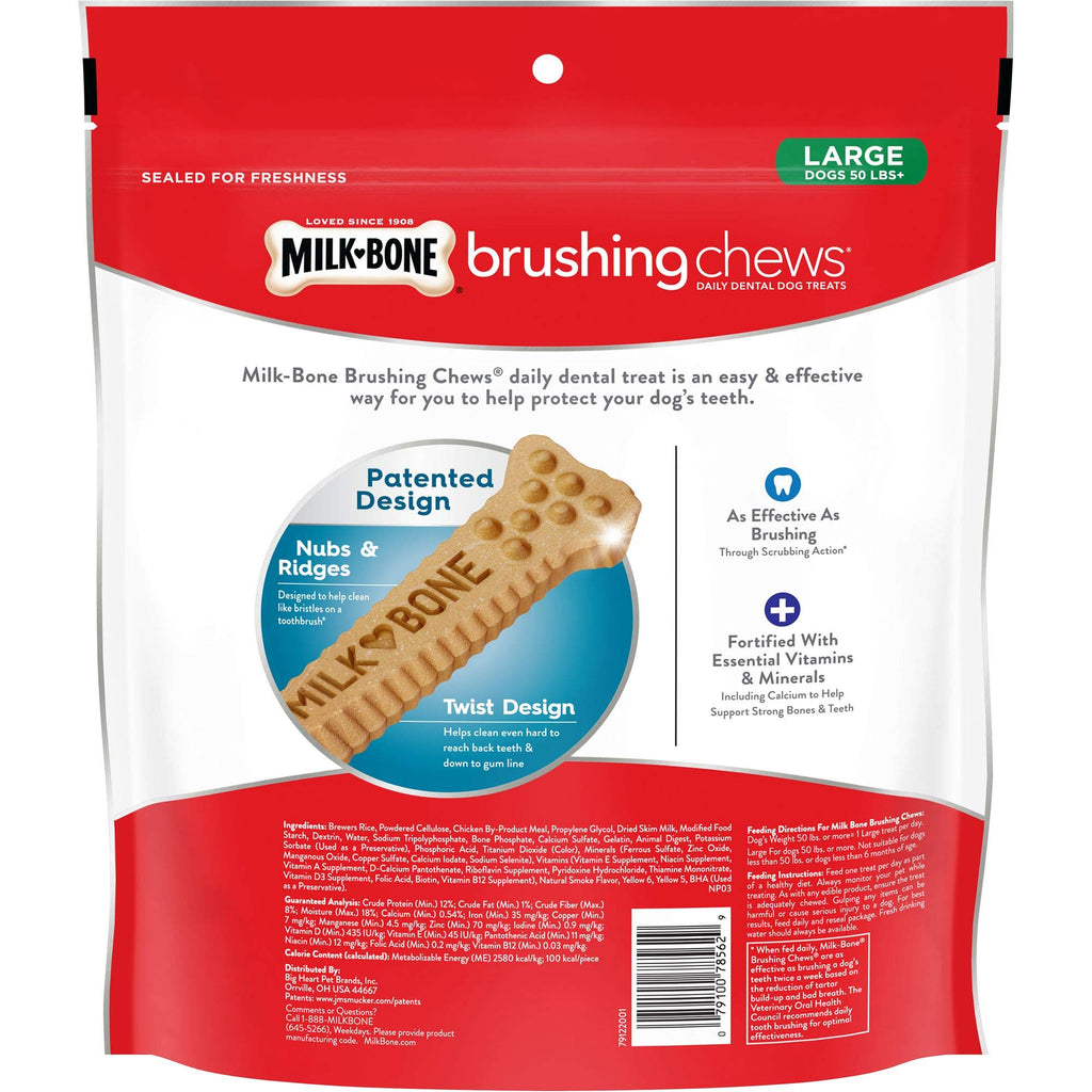 Large Daily Dental Dog Treats Y8285