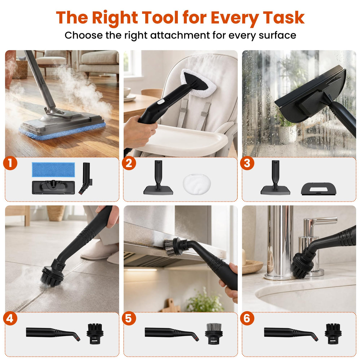 Multipurpose Steam Cleaner V6564