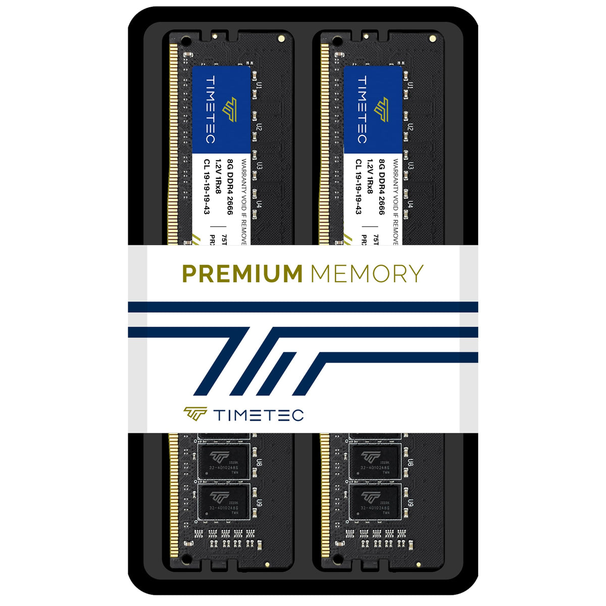 16GB Kit DDR4 2666MHz Desktop RAM 288-Pin Non-ECC UDIMM P496