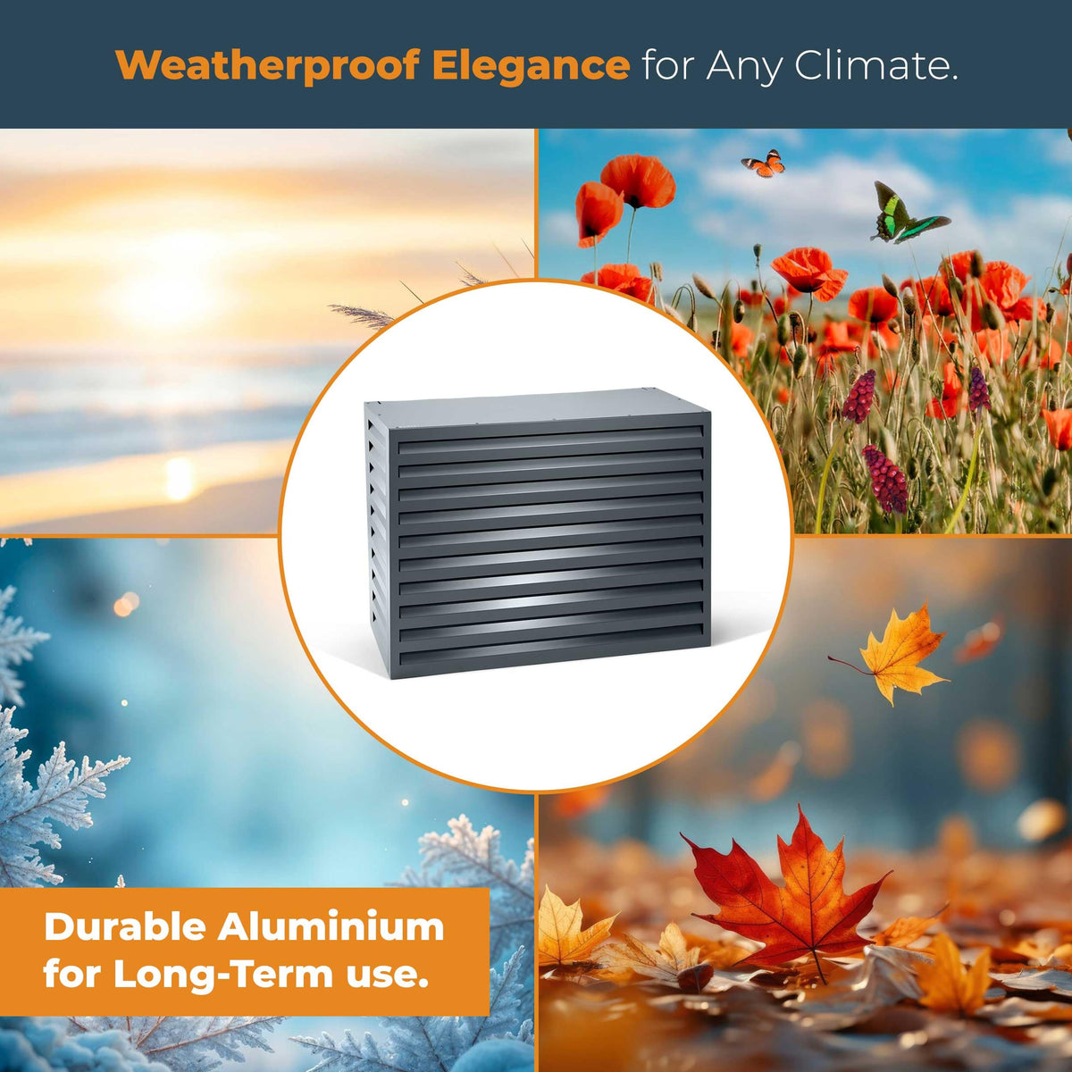Aluminium Mini Split AC Cover H99074