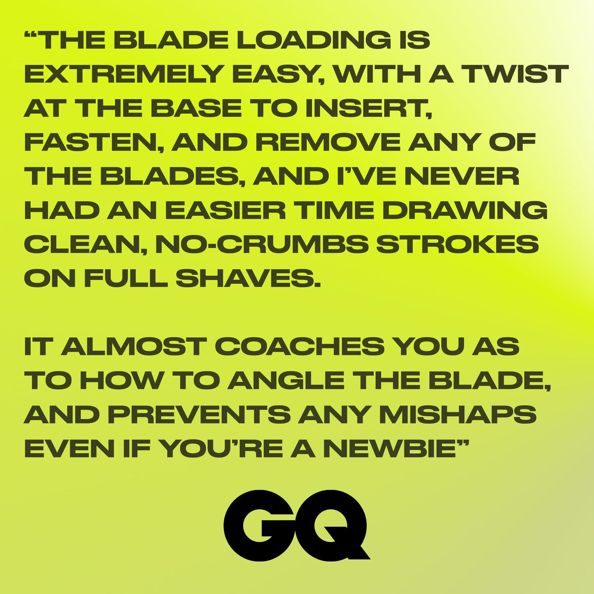 Black All-Metal Single Blade Razor J162