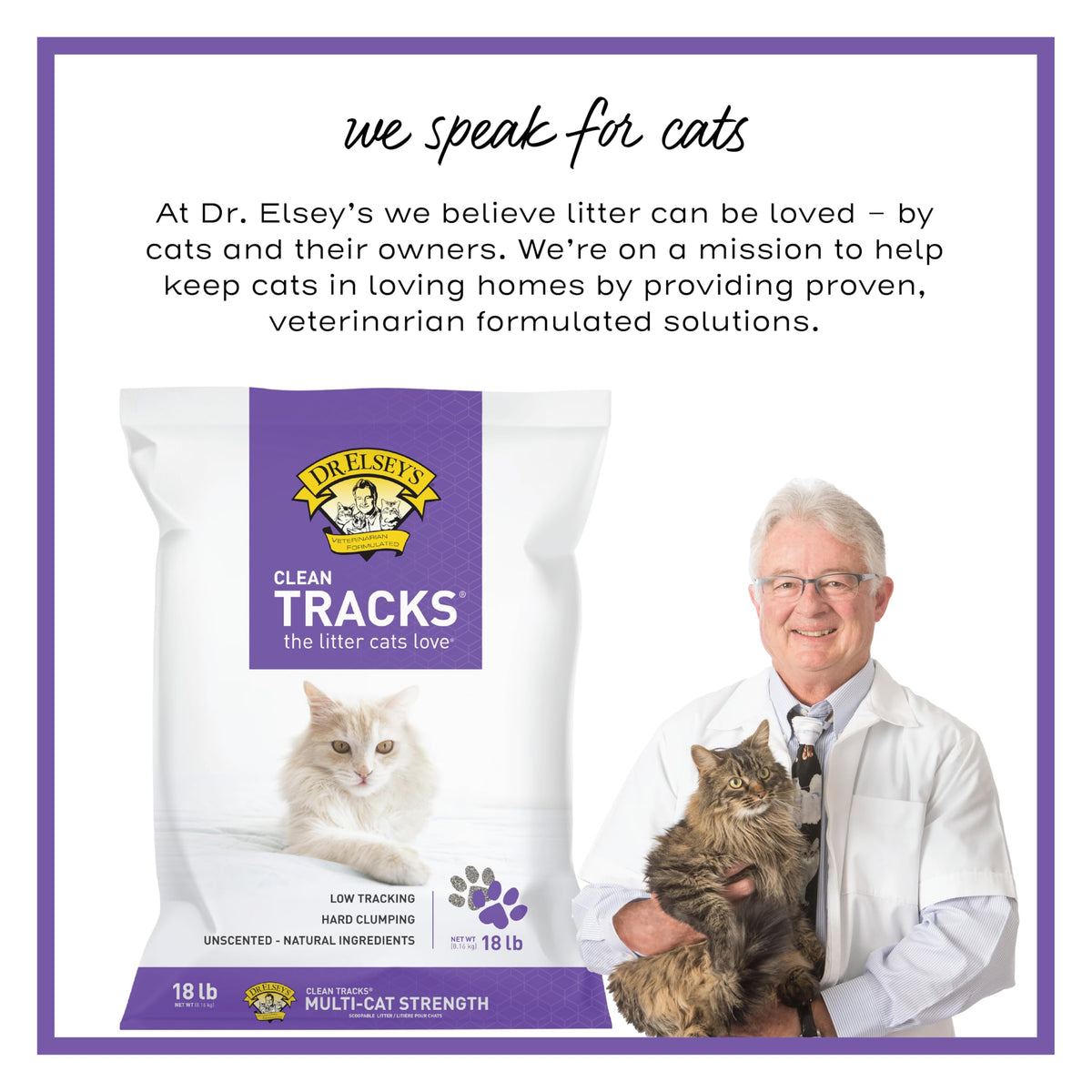 Clumping Clay Cat Litter 18 lb. Bag D54514