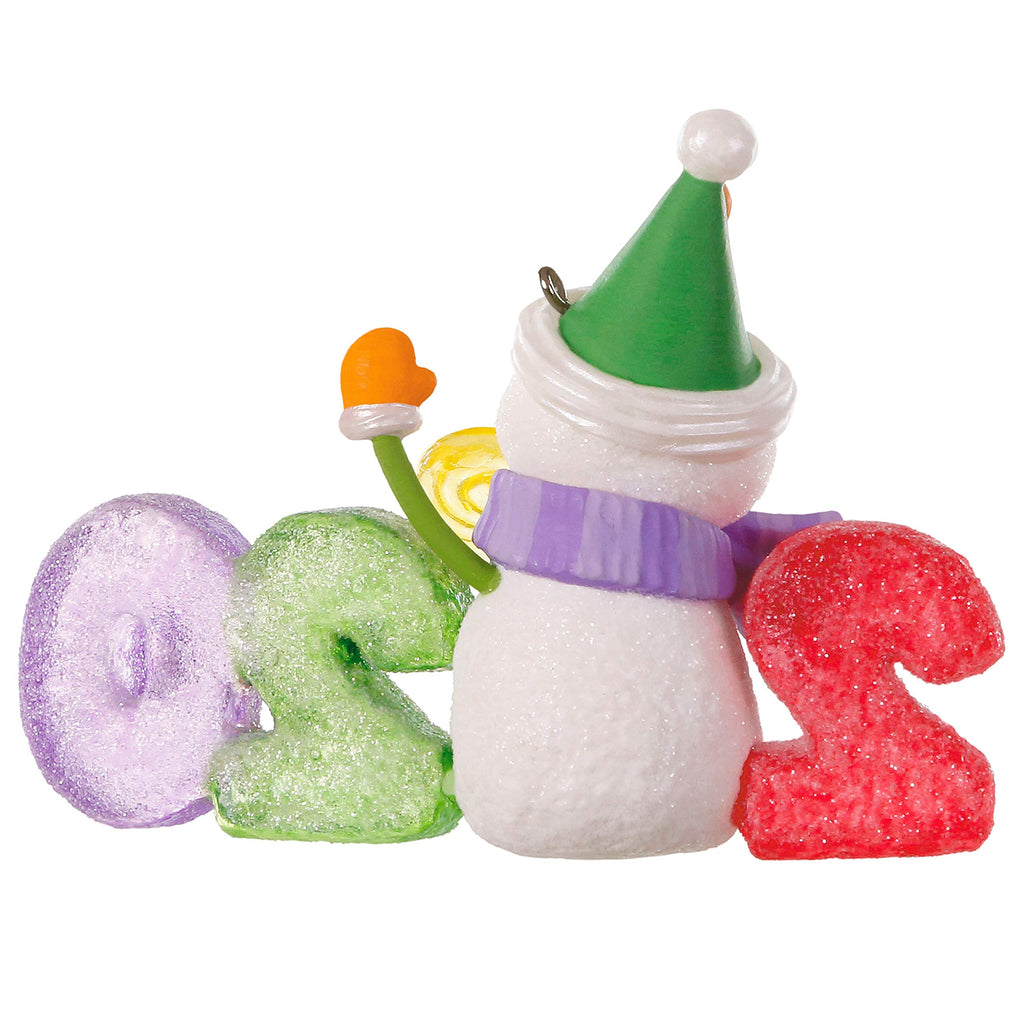 Plastic Christmas Ornament 2020 Year-Dated F776761