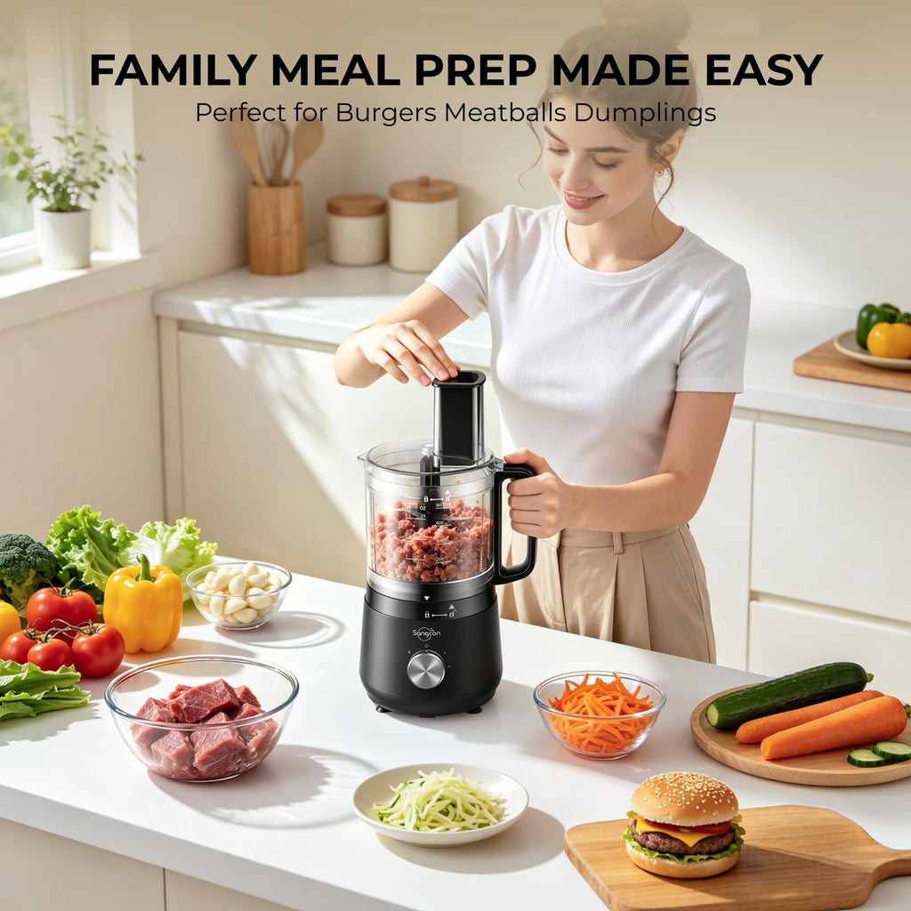 400W 4-Cup Mini Food Processor U72038