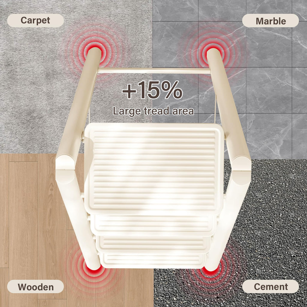 3 Step Carbon Steel Folding Stool C255086