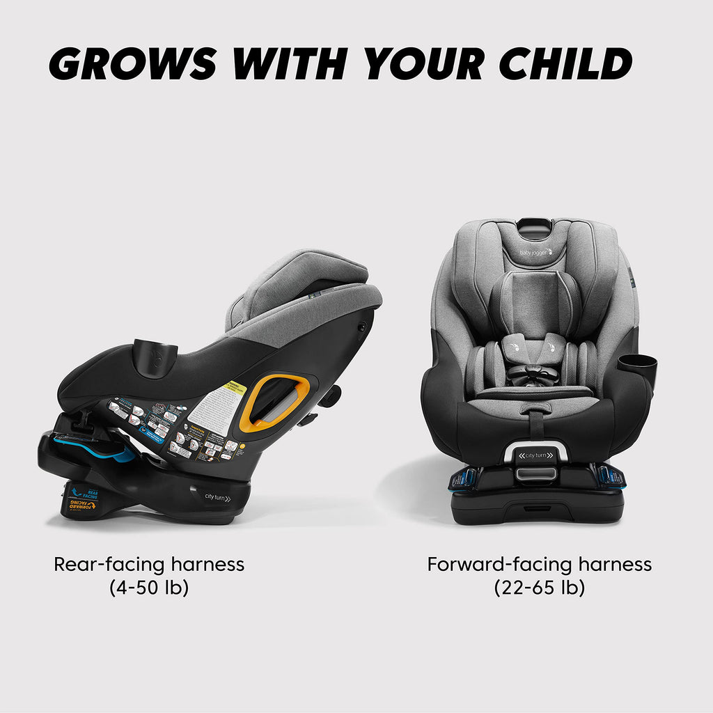Convertible Rotating Car Seat Onyx Black K43627