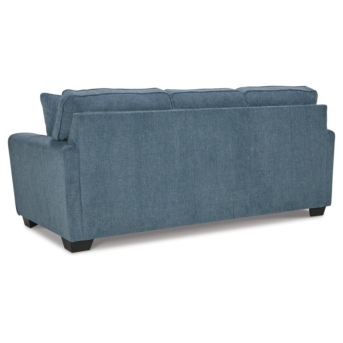Blue Chenille 3 Seater Couch K781