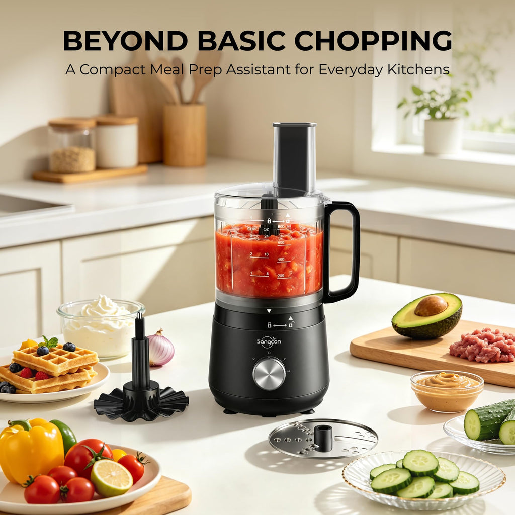 400W 4-Cup Mini Food Processor U72038