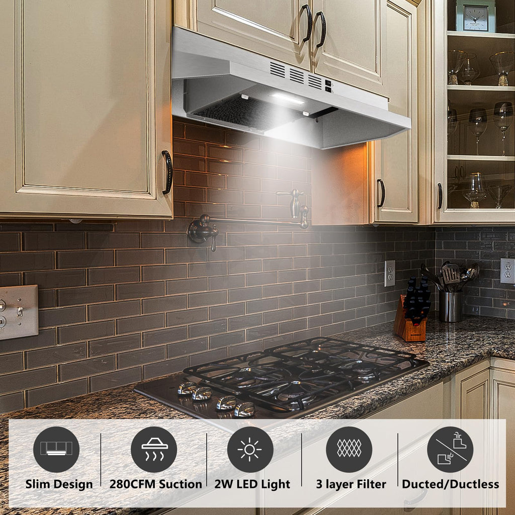 30 inch Under Cabinet Stainless Steel Range Hood A698003