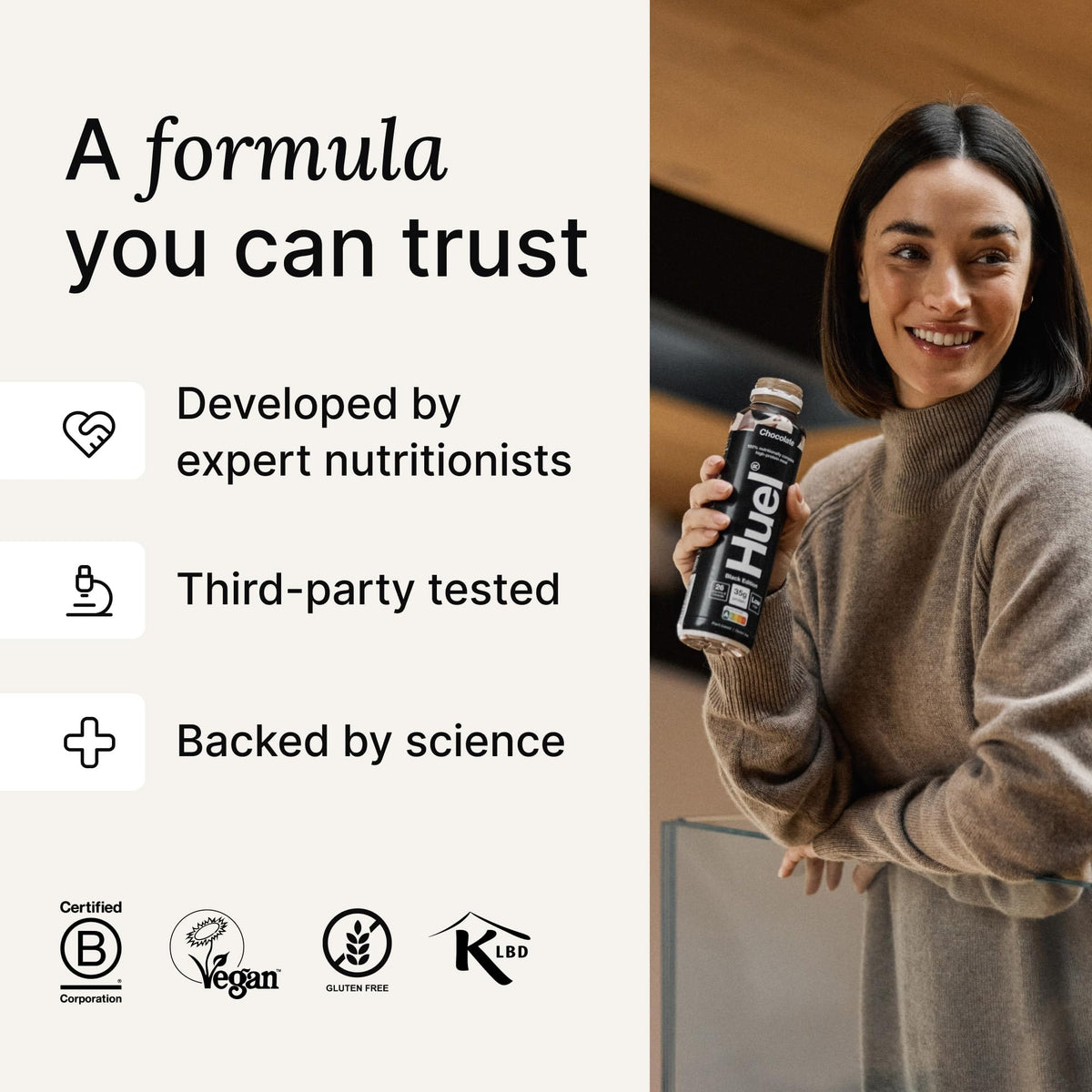 Black Edition Ready-to-Drink Vegan Protein Shake T197382