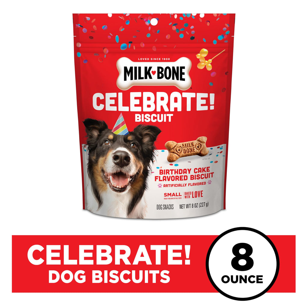 Artificially Flavored Biscuits Small Dog Treats 8 oz Bag Pack of 6 B1450