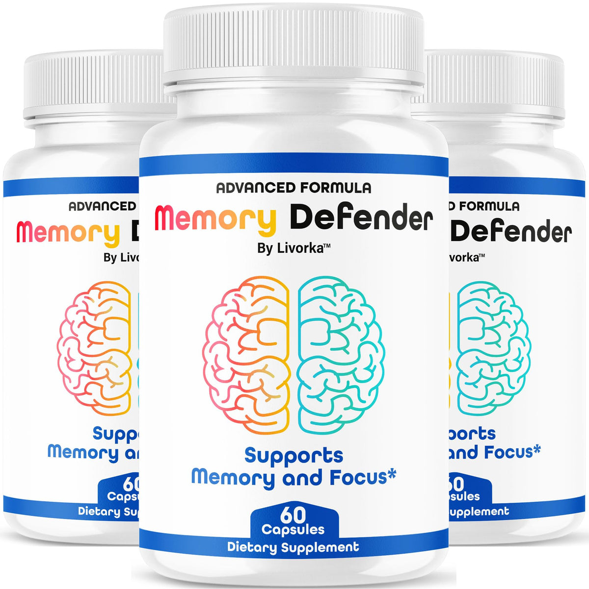 3 Pack Memory Capsules 180 Capsules X49609