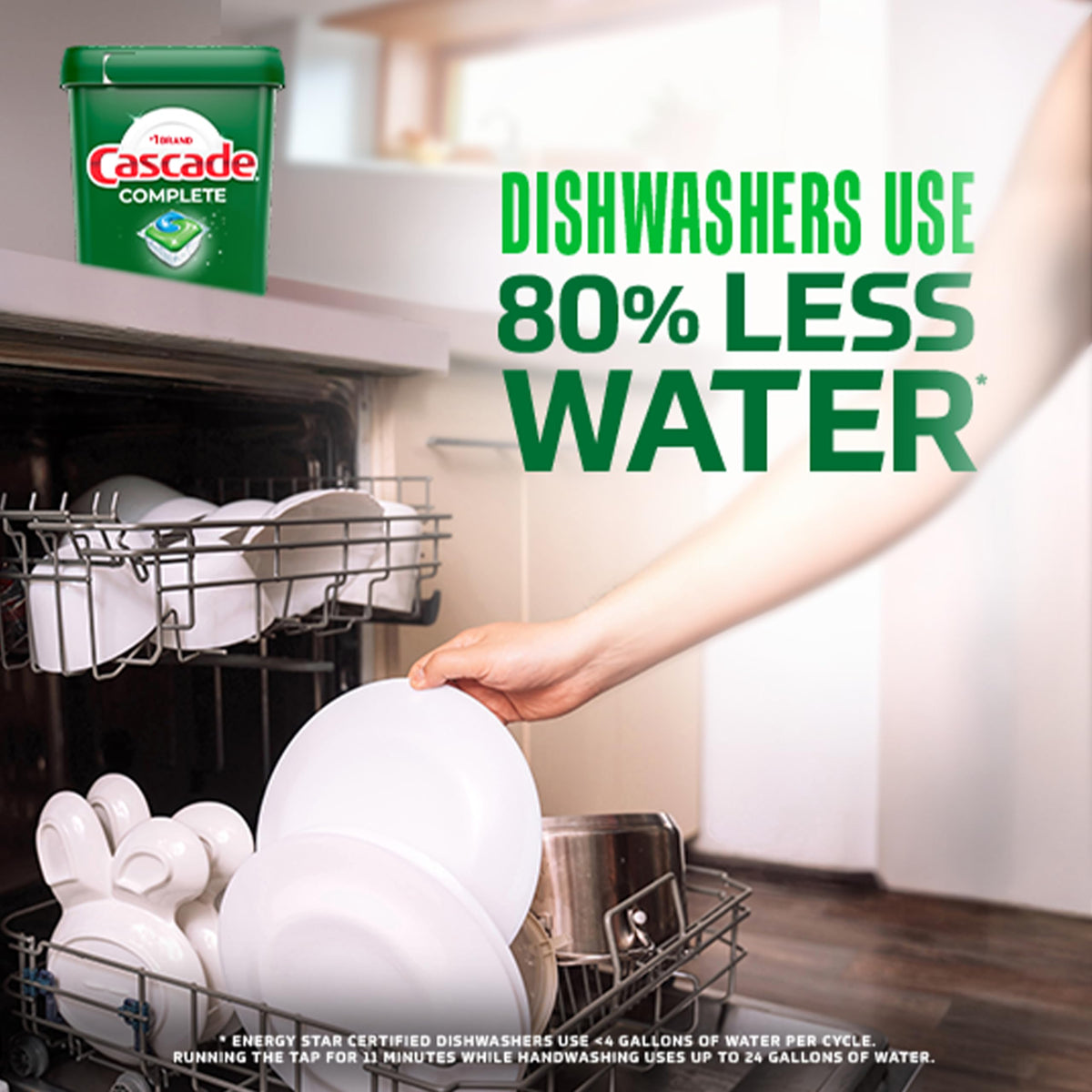 Fresh Scent Dishwasher Pods 78 Count W987025