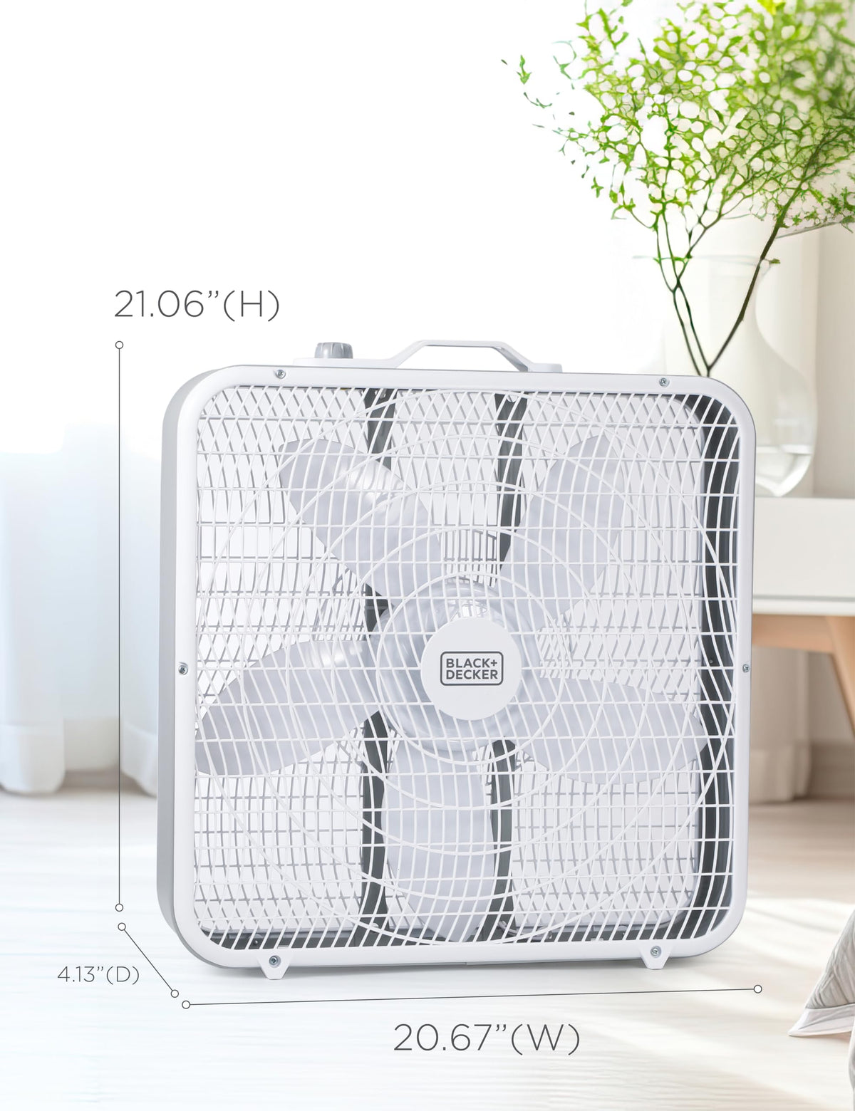 20” Box Fan with 3 Speed Settings F882