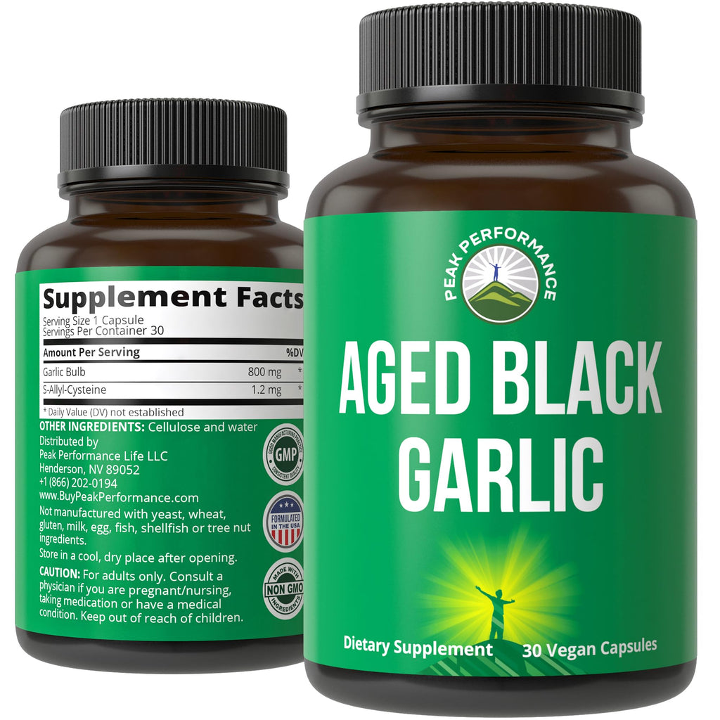 Black Garlic Capsules I69030