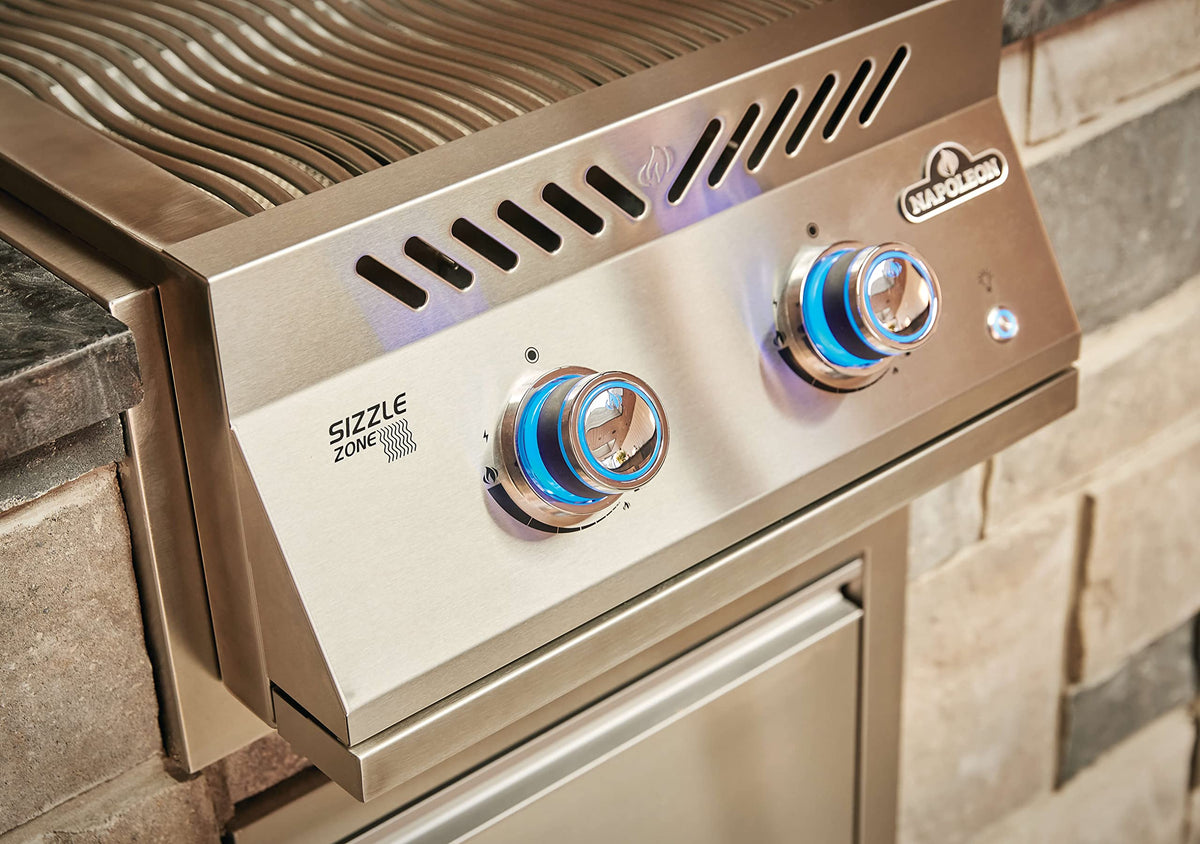 Stainless Steel 18-inch Propane Gas Infrared Drop-In Burner A261