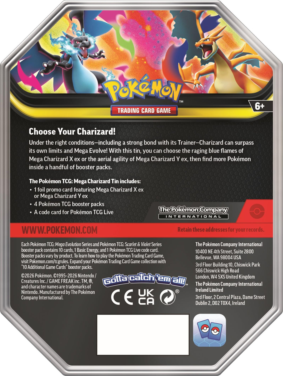 Pokémon TCG Tin D4891