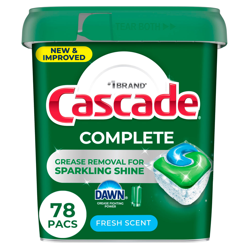 Fresh Scent Dishwasher Pods 78 Count W987025