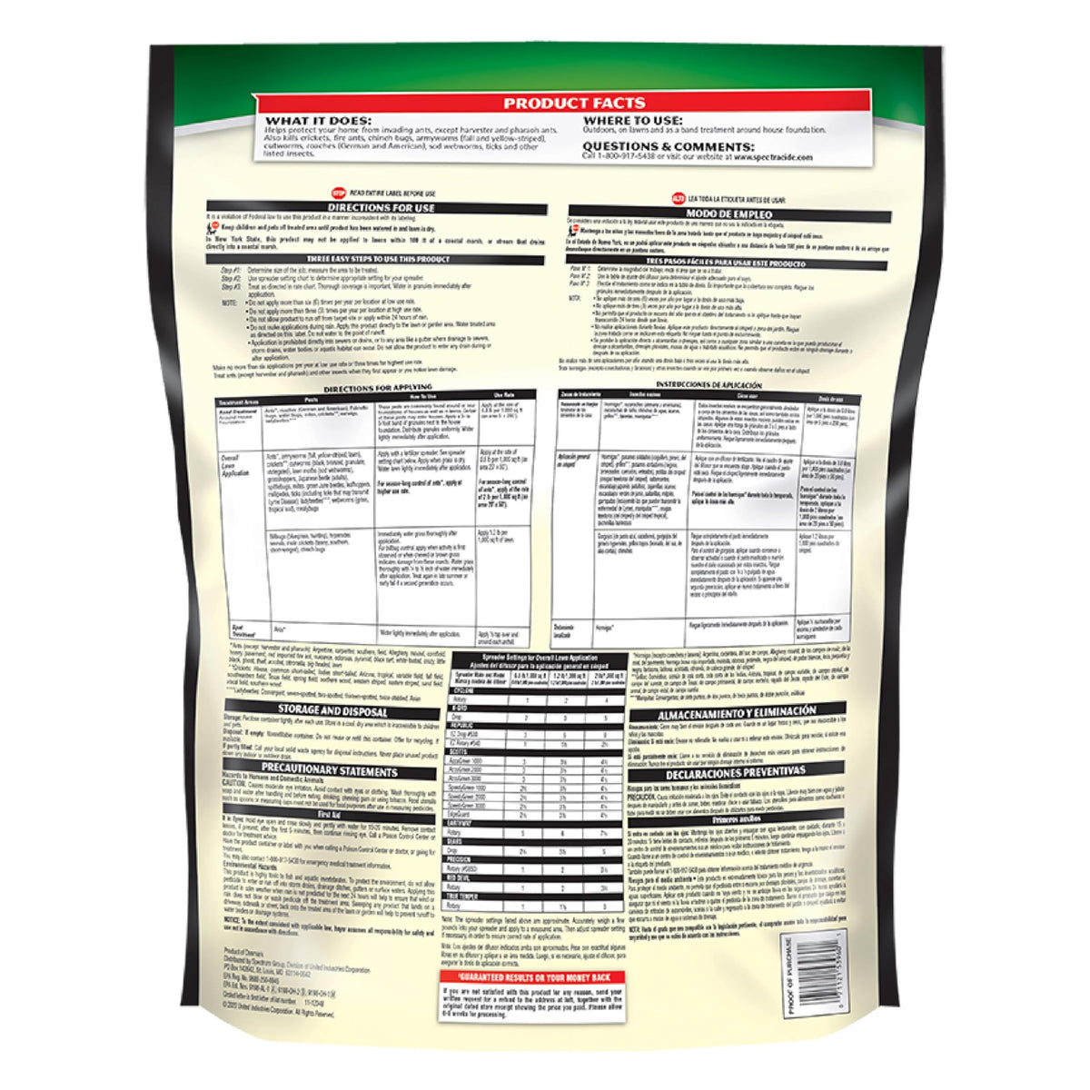 20 lb Granules Insect Killer X810246