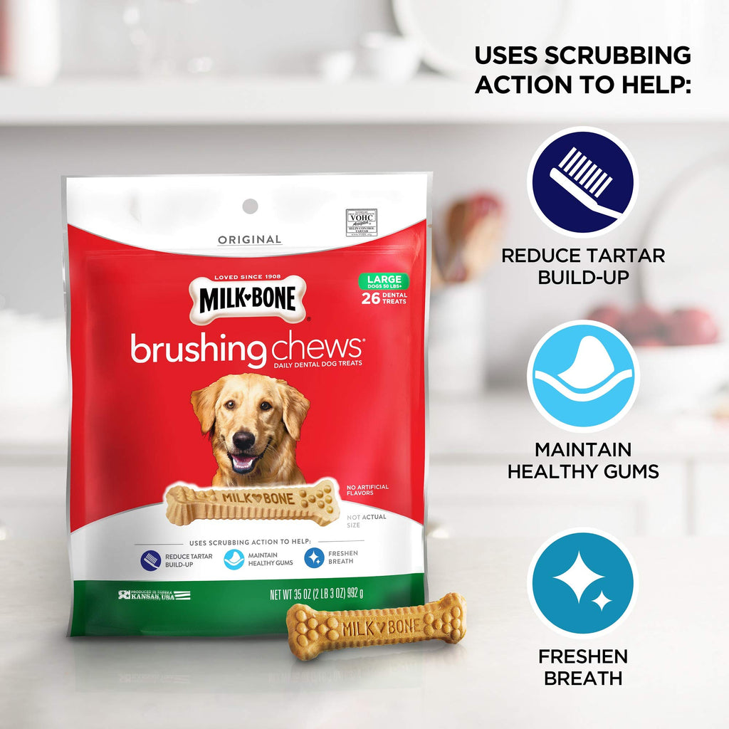Large Daily Dental Dog Treats Y8285