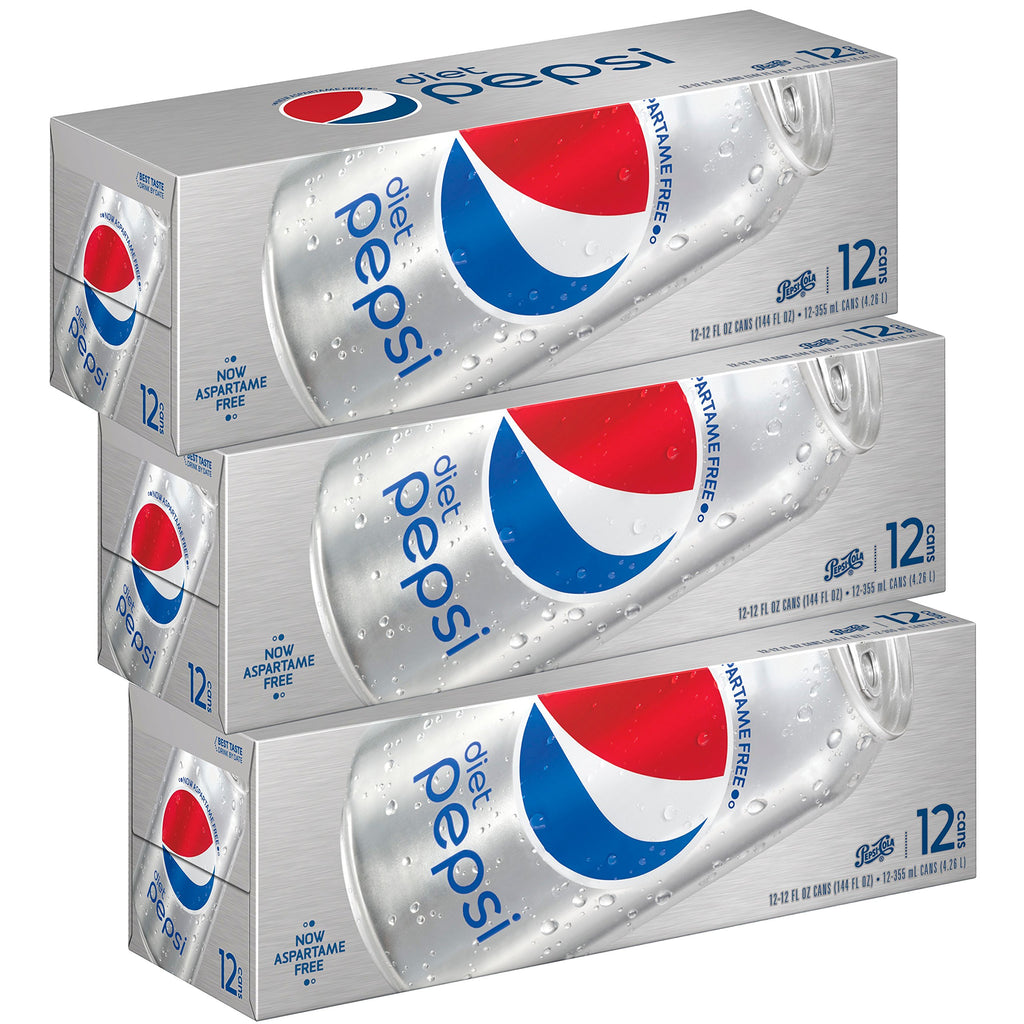 Diet Pepsi Soda 12 fl oz 36 Cans A59009