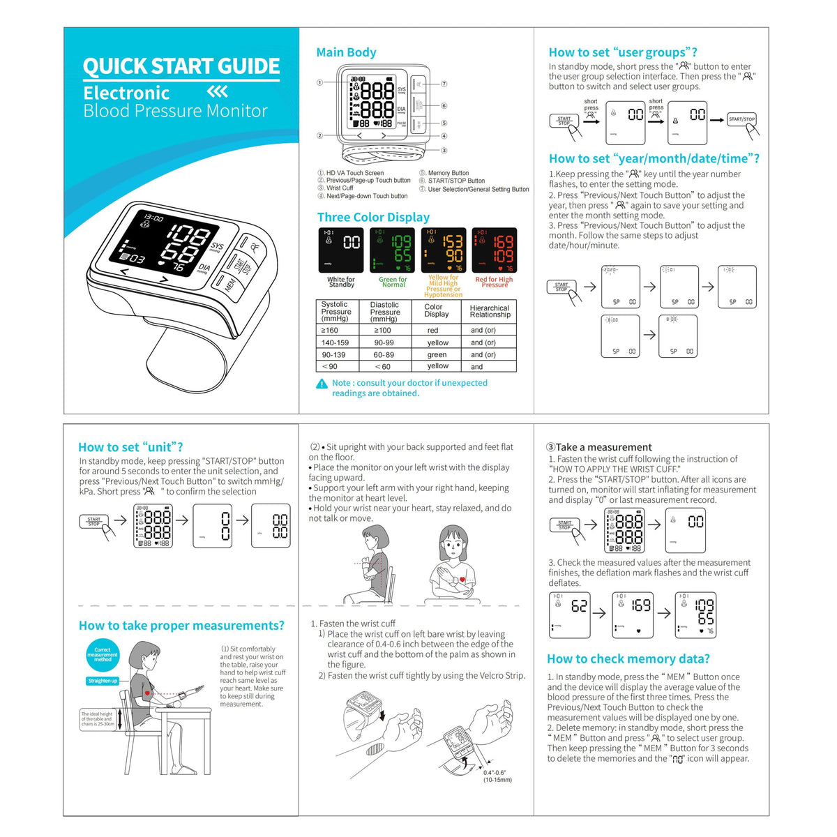 Blood Pressure Monitor D80914