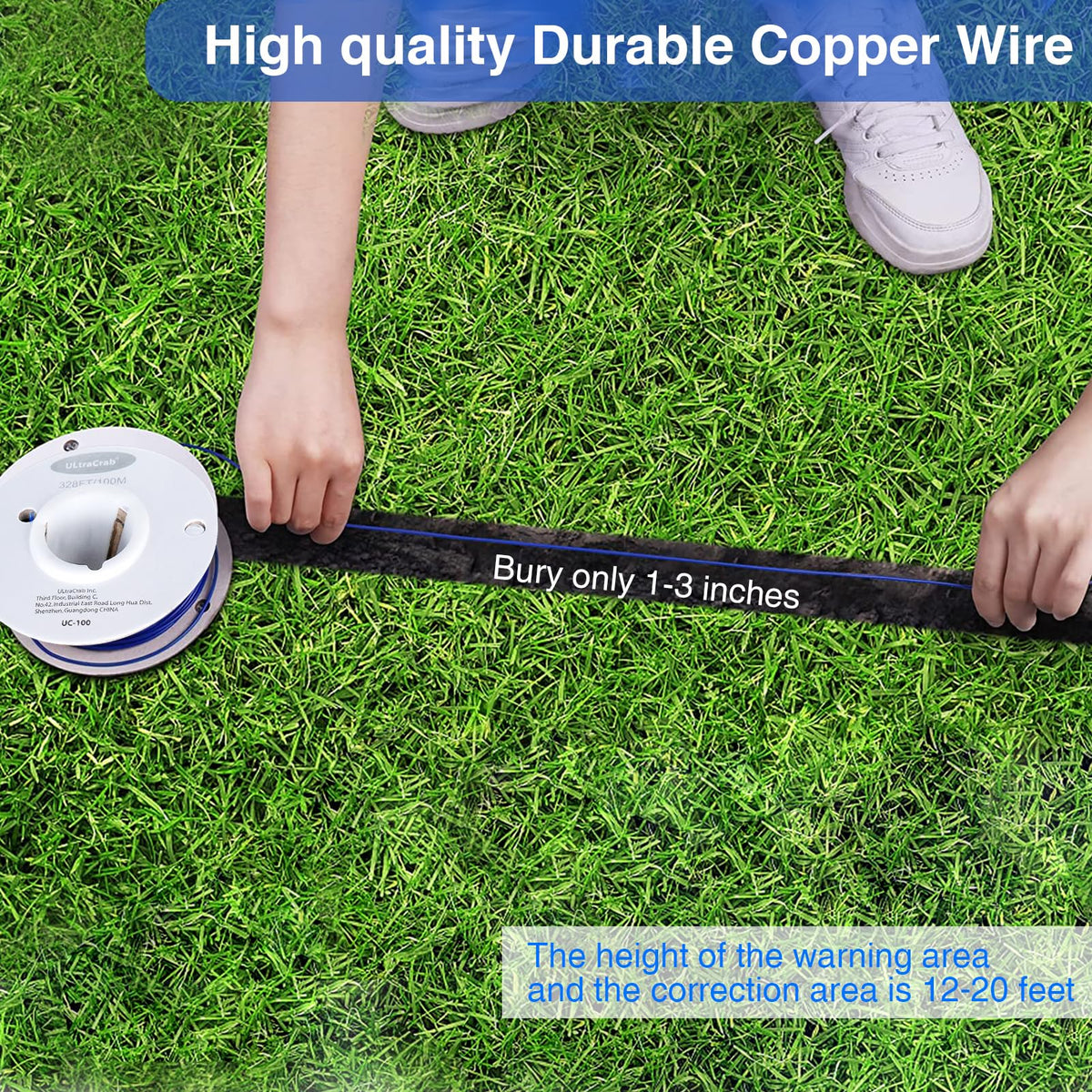 In-Ground Electric Dog Fence System for 2 Dogs G62574